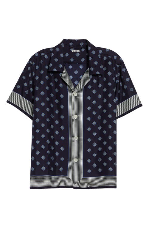Bode - Black Multi-Patch Rugby Polo