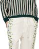 Bode Bode Green & Off-White Hogan Stripe Polo - 4