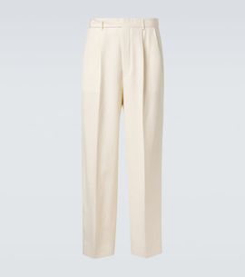 Bode Bode High-rise suit pants