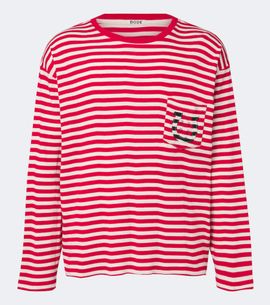 Bode Bode Horseshoe striped cotton jersey T-shirt