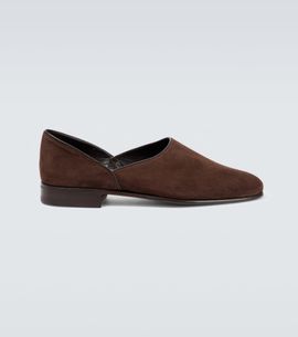 Bode Bode House Shoe suede loafers