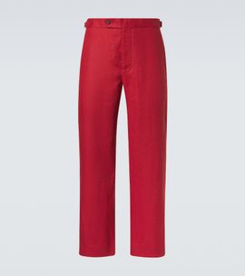 Bode Bode Linen straight pants