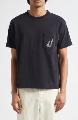 Bode Bode Recreation Sails Pocket T-Shirt