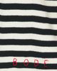 BODE BODE Rib Stripe Heart Tee - 5