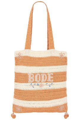 BODE BODE Sherbet Crochet Tote Bag
