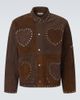 Bode Bode Studded suede jacket - 1