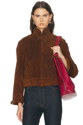 BODE BODE Suede Howard Jacket