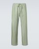 Bode Bode Sylvan striped silk straight pants - 1