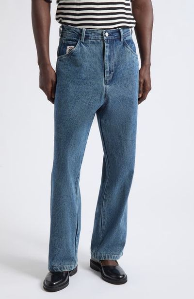 Bode Bode Washed Denim Knolly Brook Carpenter Trousers
