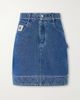 BODE Embroidered cotton mini skirt - 1