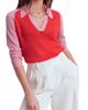 Boden Boden Agnes Colorblock Johnny Collar Sweater - 1