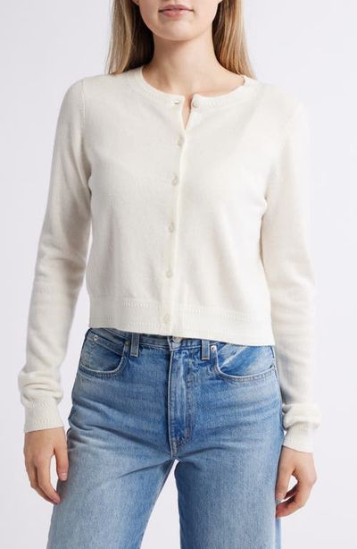 Boden Boden Eva Cashmere Crop Cardigan