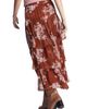 Boden Boden Floral Tiered Ruffle Midi Skirt - 2