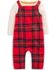 Boden Boden Front Pocket Romper & T-Shirt Set - 1