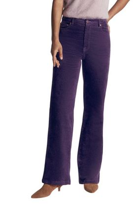 Boden Boden High Waist Straight Leg Corduroy Jeans