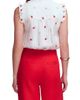 Boden Boden Isabel Embroidered Linen Sleeveless Button-Up Shirt - 2