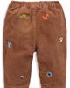 Boden Boden Kids' Embroidered Cotton Corduroy Trousers - 2