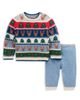 Boden Boden Kids' Fair Isle Knitted Play Set - 1