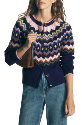 Boden Boden Mae Fair Isle Cardigan