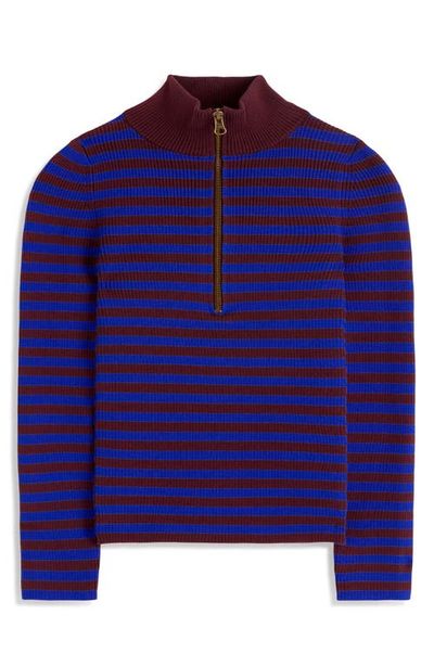 Boden Boden Zelda Ribbed Half Zip Sweater
