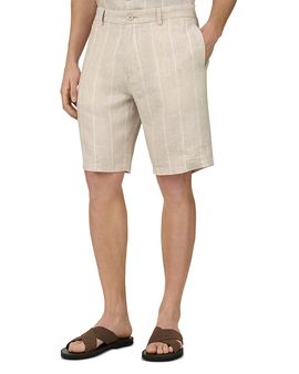 Boggi Milano Boggi Milano 9.6 Stripe Linen Shorts