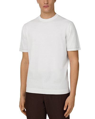Boggi Milano Boggi Milano Cotton Crepe Knit T-Shirt