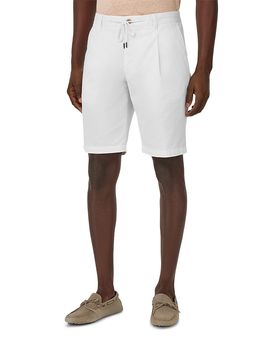 Boggi Milano Boggi Milano Cotton Stretch Drawstring Bermuda Shorts