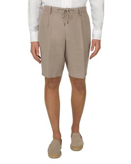 Boggi Milano Boggi Milano Coulisse Linen Shorts