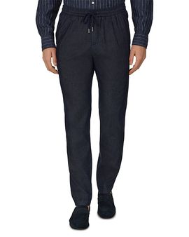 Boggi Milano Boggi Milano Coulisse Tapered Fit Drawstring Trousers