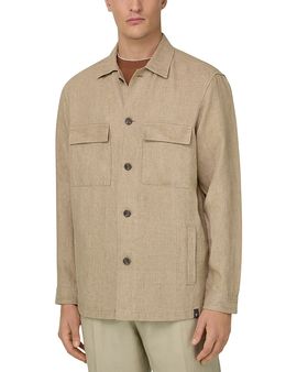 Boggi Milano Boggi Milano Delave Linen Pocket Shirt