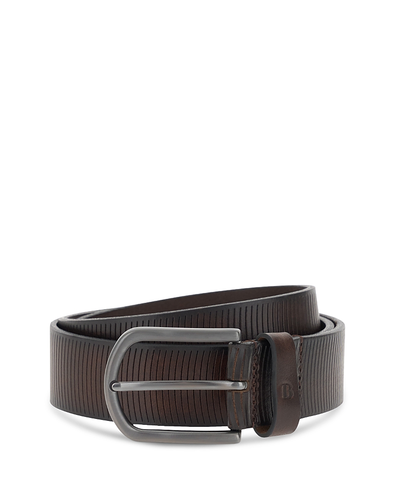 Boggi Milano Boggi Milano Men's Carved Leather Belt