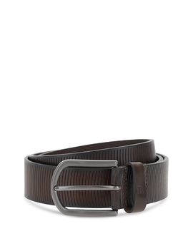 Boggi Milano Boggi Milano Men's Carved Leather Belt