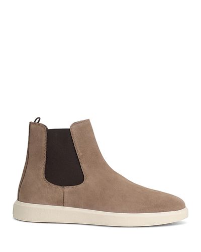 Boggi Milano Boggi Milano Men's Suede Leather Chelsea Boots