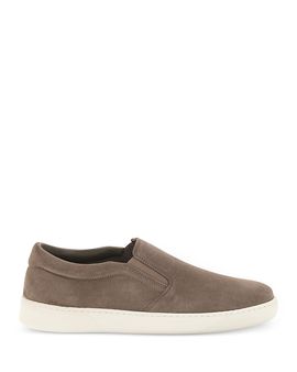 Boggi Milano Boggi Milano Men's Suede Leather Slip On Sneakers