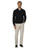 Boggi Milano Boggi Milano Quarter-Zip Wool Blend Wooltech Knitted Polo Shirt - 2
