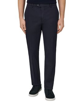 Boggi Milano Boggi Milano Regular Fit Stretch Cotton Trousers