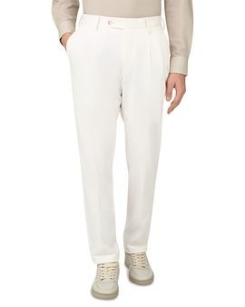 Boggi Milano Boggi Milano Regular Fit Stretch Panama Pants