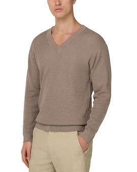 Boggi Milano Boggi Milano Regular Fit V-Neck Sweater