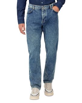 Boggi Milano Boggi Milano Straight Fit Jeans in Medium Blue