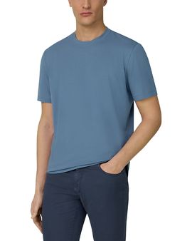 Boggi Milano Boggi Milano T Shirt In Stretch Pima Cotton