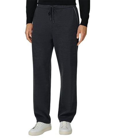 Boggi Milano Boggi Milano Wool Blend Wooltech Diagonal Joggers