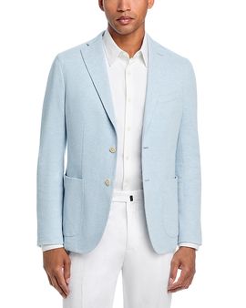 Boglioli Boglioli Cotton & Linen Jersey Slim Fit K-Jacket