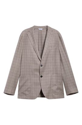 Boglioli Boglioli Overcheck Wool Sport Coat