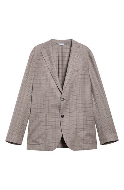 Boglioli Boglioli Overcheck Wool Sport Coat