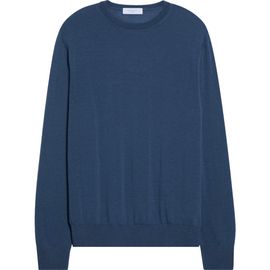 Boglioli Boglioli Solid Wool Crewneck Sweater