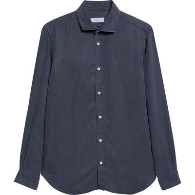 Boglioli Boglioli Spread Collar Long Sleeve Button Shirt
