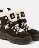 Bogner Bogner Arosa shearling-trimmed suede ankle boots - 1