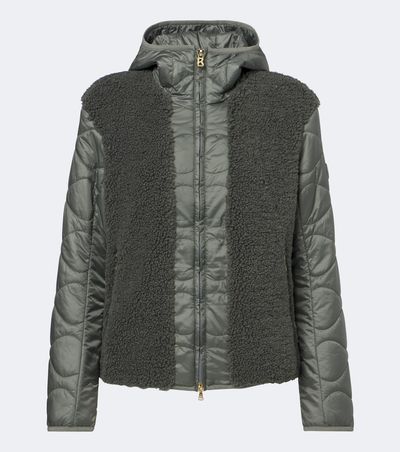 Bogner Bogner Bibi teddy-trimmed quilted ski jacket