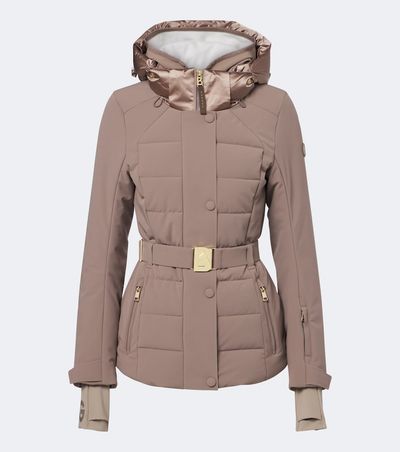 Bogner Bogner Elva belted hooded ski jacket