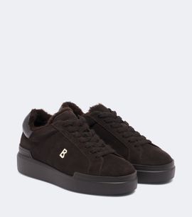 Bogner Bogner Hollywood 32 A shearling-lined suede sneakers